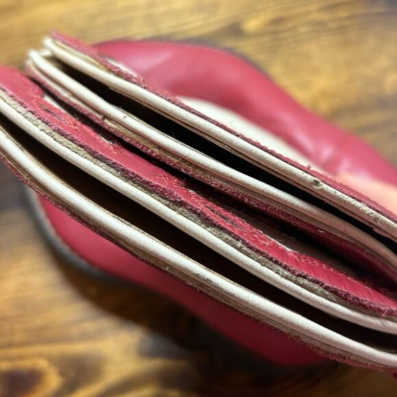 Cimarron Red And White Cowboy Boots Size 2.5 - Picture 7 of 11